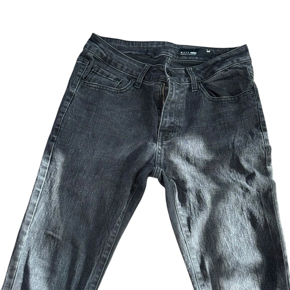 WXYZ Nomad II Slim Fit Boys Jeans | Size 28x30 | Black Washed Denim - Picture 4 of 9